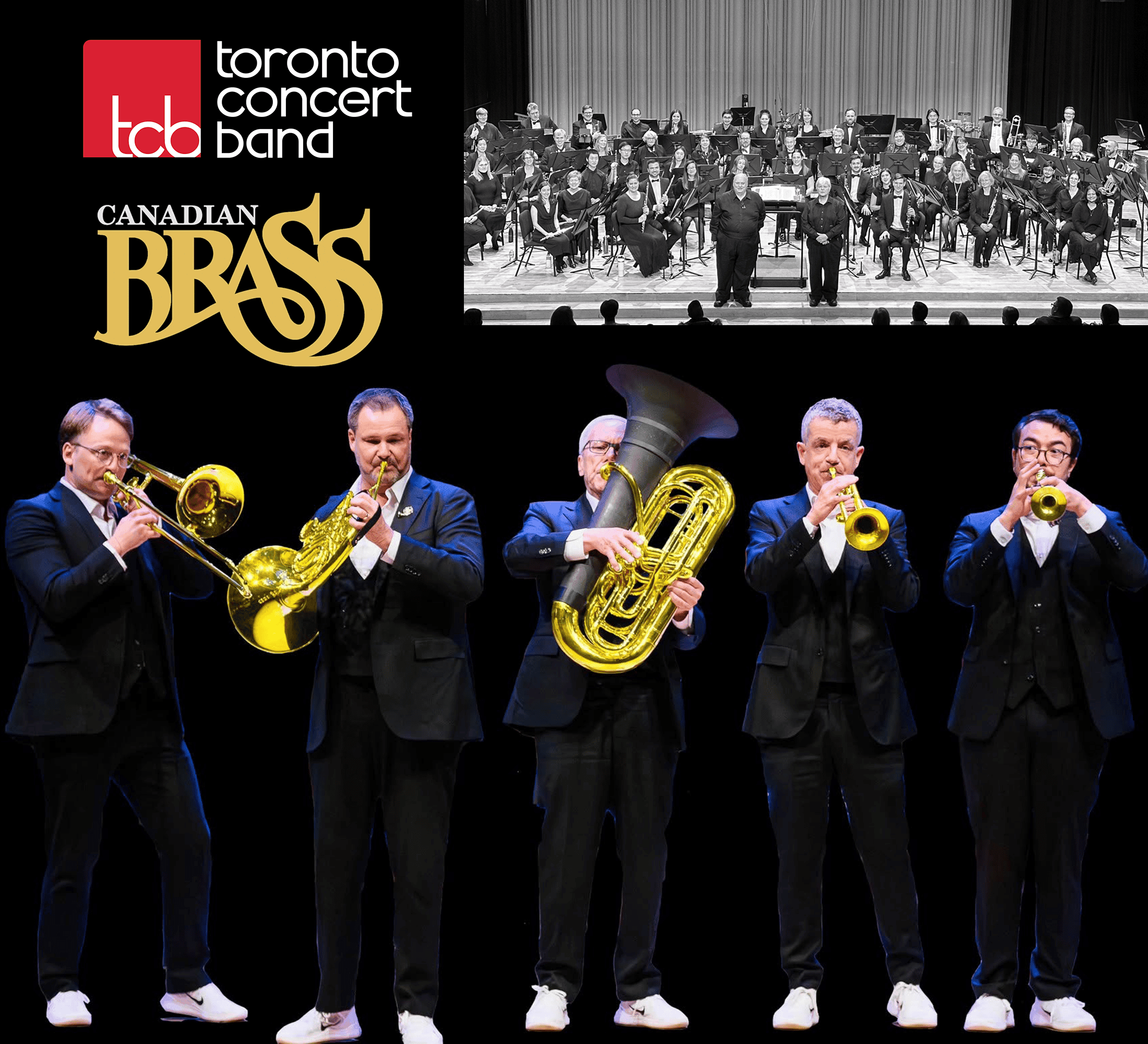 Toronto Concert Band featuring Canadian Brass