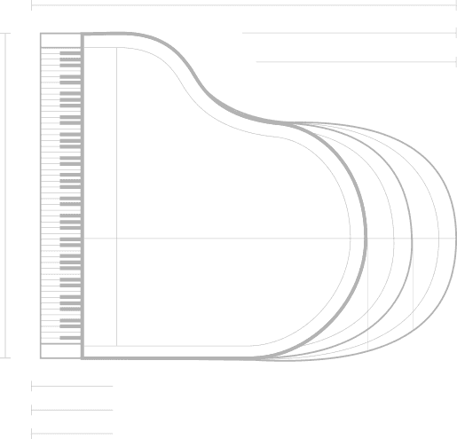 piano drawing