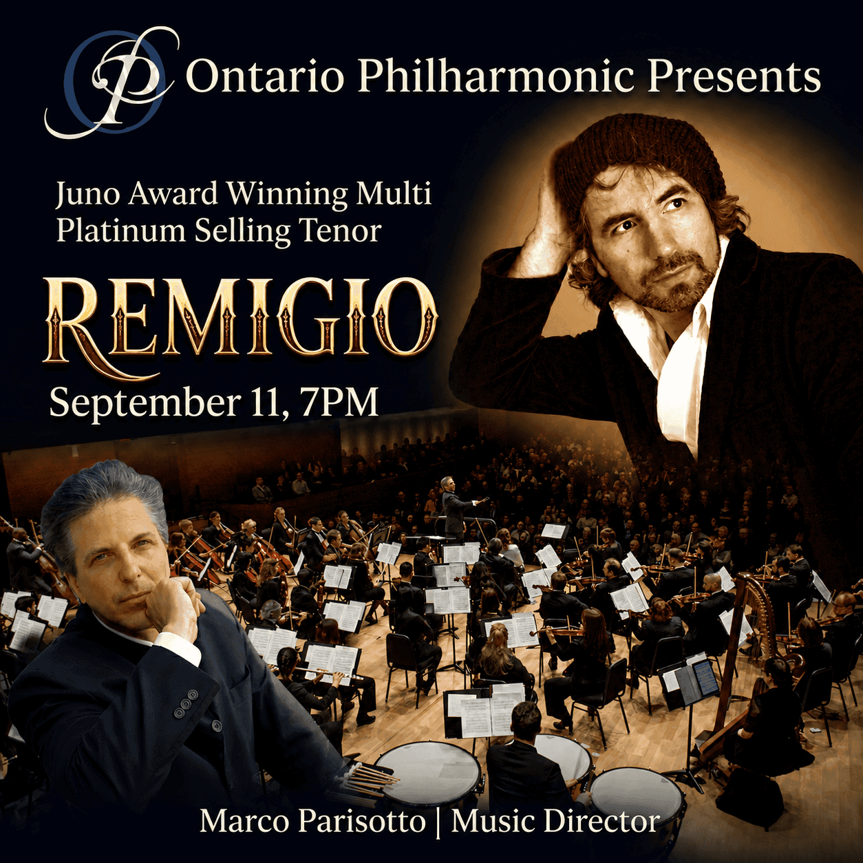 Ontario Philharmonic presents Inspirations - Remigio and Ontario Philhamonic - The Fusion of Fire and Spirit