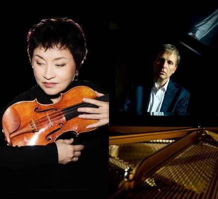Kyung Wha Chung with Kevin Kenner photo