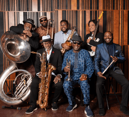 Mardi Gras Mambo featuring Dirty Dozen Brass Band and Nathan & The Zydeco Cha Chas photo