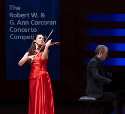 The Robert W and G Ann Corcoran Concerto Competition Finals photo